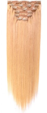 VIRGIN REMY CLIP IN HAIR EXTENSION