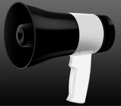 20w lithium battery handheld megaphone recorder megaphone