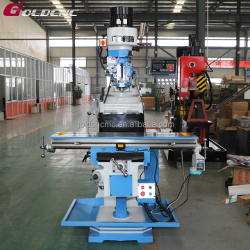 Hot Sale GOLDCNC X4H Vertical & X5H Turret Milling Machines with Dividing Head