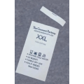 Tear Away Acetate Polyester Taffeta Label Tape