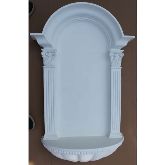 European Home Decor: PU Wall Niches and Fireplaces