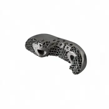 3D Printed Porous Titanium Alloy Orthopedic Implant