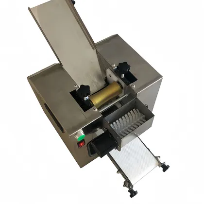 Automatic Commercial Wonton Egg Roll Wrapper Machine for Making Dumplings