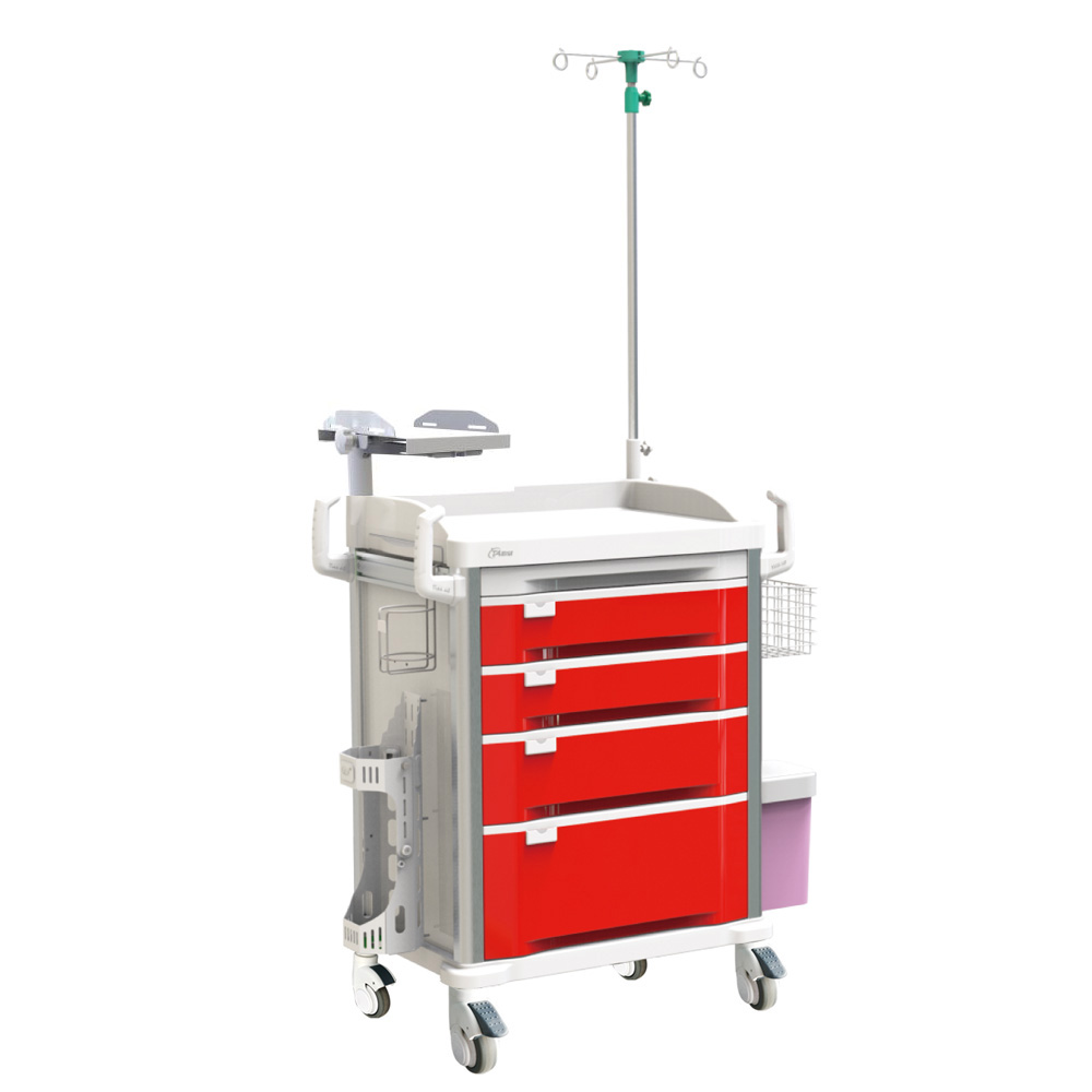 Tianao Hospital Emergency Trolley Crash Cart