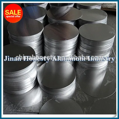 spinning drawing usage 1070 aluminum circle Circulo de aluminio de