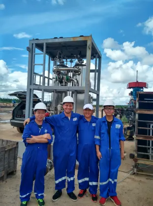 Shengji Group Multiphase Flow Meter Station for Oil and Gas