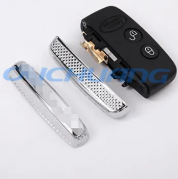 Unique Design ABS Chrome 5-Button Key Case Cover for Jaguar XE XF XJ F-Pace F-Type X761