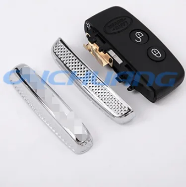 Unique Design ABS Chrome 5-Button Key Case Cover for Jaguar XE XF XJ F-Pace F-Type X761