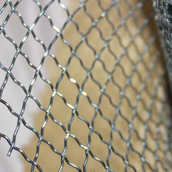 6x8x10 Mesh Crimped Wire Mesh Plate