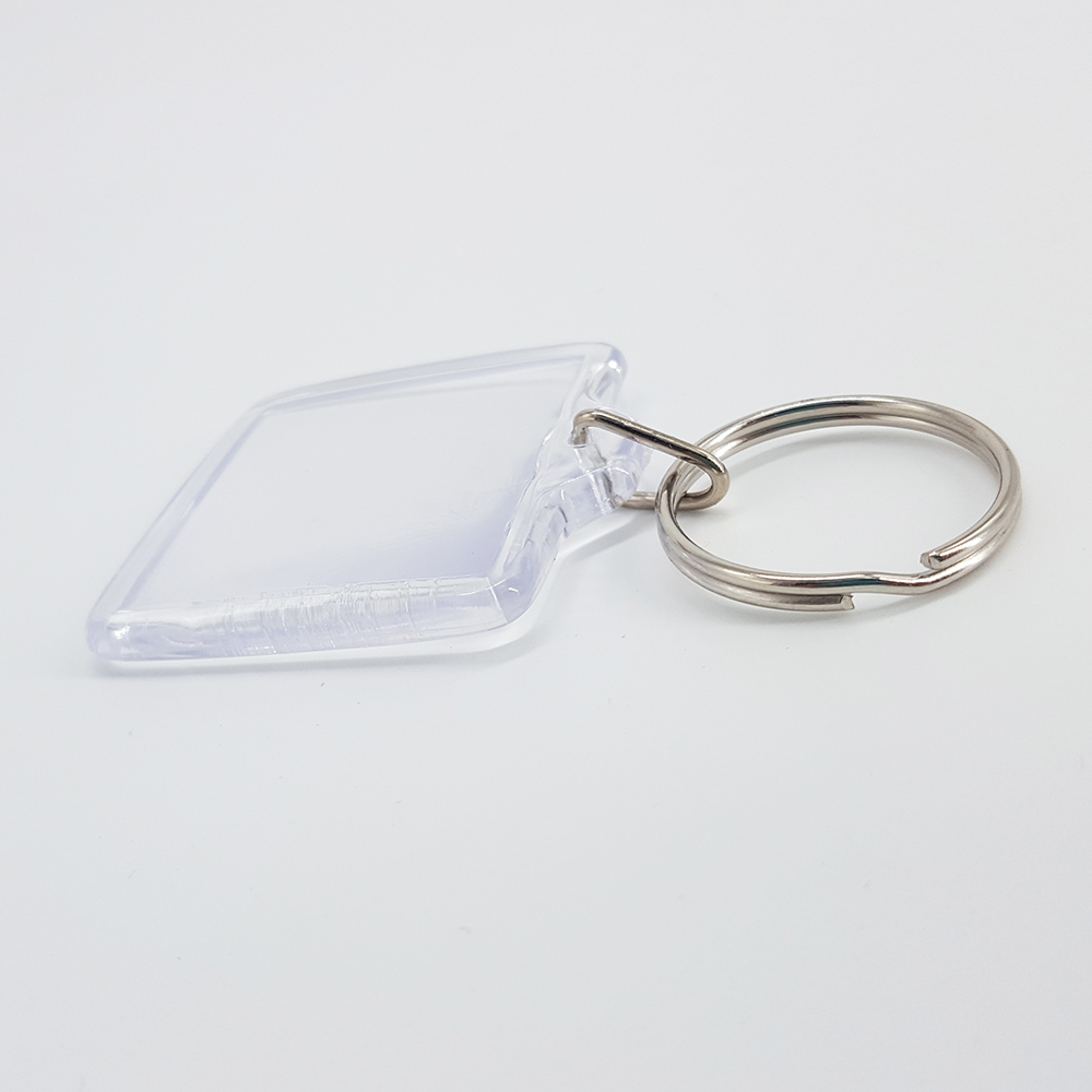 Small Gift 40mm 40mm Digital Picture Holder Keychain