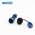 WK13 Waterproof In-line Cable Mount Rear Nut Connector