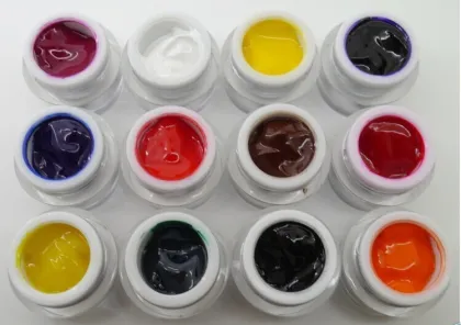 2016 hot sale no bleeding ,gel paints,nail art paint uv gel
