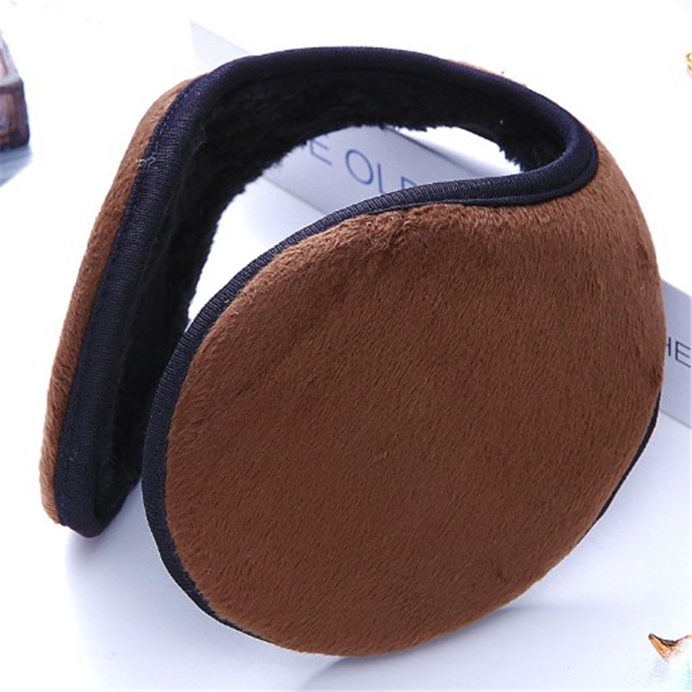 Men's Ear Muffs Winter Ear Warmers Fleece Earwarmer Mens Womens Behind