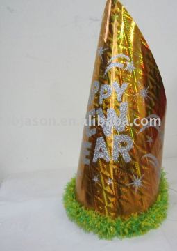 New year cone hat