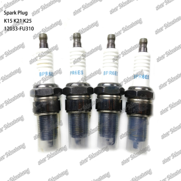 K15 K21 K25 หัวเทียน 12033-FU310 สำหรับเครื่องยนต์ดีเซลนิสสัน