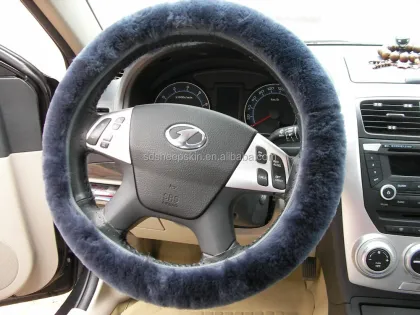 Sheepskin Wool Steering Wheel Covers