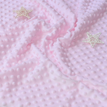 Super Soft 100% Polyester Minky Bubble Chiffon Fleece Fabric - Custom Plush