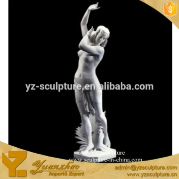 beautiful life size marble garden carving dancing girl sculpture