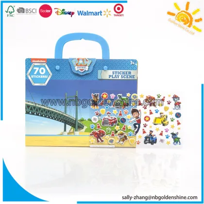 Paw Patrol Take-Along Sticker Play Scene