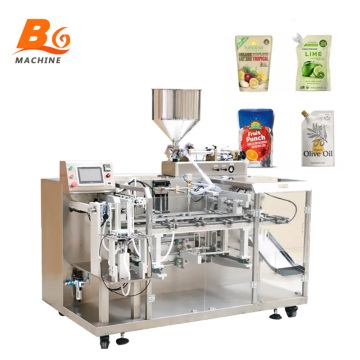 Automatic Pouch Filling and Sealing Machine for Sauces, Yogurt, Laundry Detergent in Malaysia
