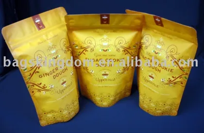 zip top stand up pouch