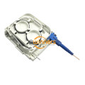 SC / APC FTTH Fiber Optic กล่องยกเลิกกล่องผนัง