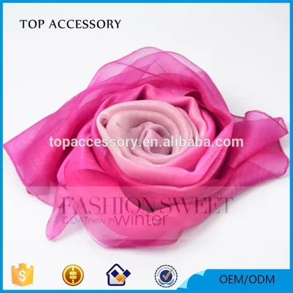 Fashion Women Scarf Blurred Scarf Silk Scarf