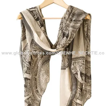 Sunscreen cotton voile scarf, long scarf, stock scarf in cheap price