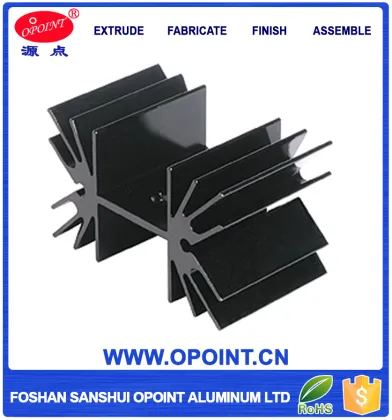 Aluminum Heatsink, aluminium radiator heatsink, extruded aluminum heatsink
