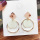 Boucles d&#39;oreilles rondes géométriques mode Boho bonbons couleur boucles d&#39;oreilles goutte Simple cercle déclaration boucles d&#39;oreilles brillant bijoux cadeau