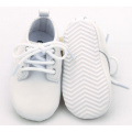 China White Soft Sole Baby Christening Shoes Supplier