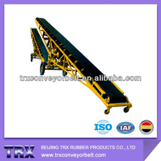 Inclined Nylon Conveyor Belt For Minerals
