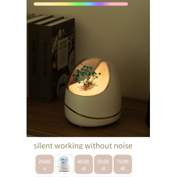 Flower aromatherapy ultrasonic diffuser and humidifier