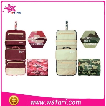 China Supplier Online Shopping Nylon Promotional Cosmetic Bag