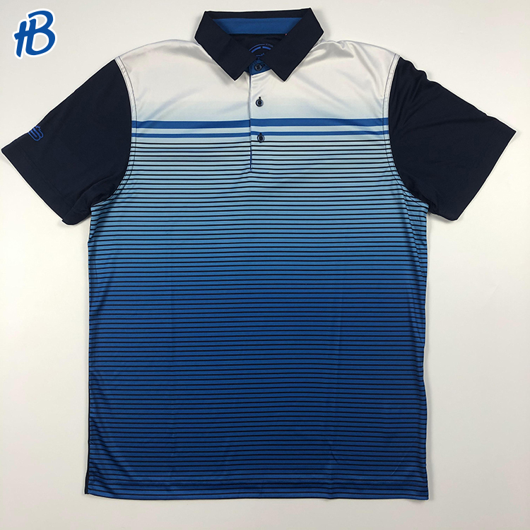 benutzerdefiniertes Logo weiß dunkelblau Slim Fit Polo