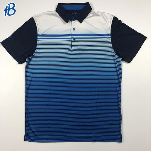 Polo Slim Fit Blue Blue blanc personnalisé