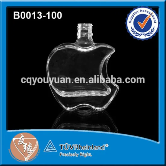 Super Flint Perfume Bottle 100ML Glass Perfume Bottle in Apple Shape