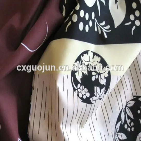 2014 new product 100% Polyester pigment fabric