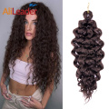 Hawaii Ocean Deep Wave Curl Heklet Braid Hair