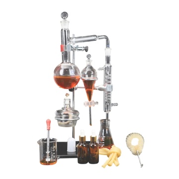 500ml Distillation Apparatus for Rose Essential Oil Extraction and Purification