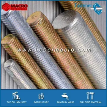 China origin high quality mild steel DIN 975 threaded rod