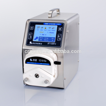 precision bottle filling pump with calibration function