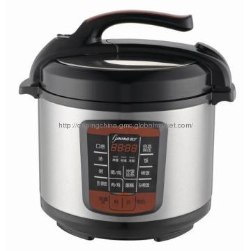 Automatic pressure cooker with patent cover design