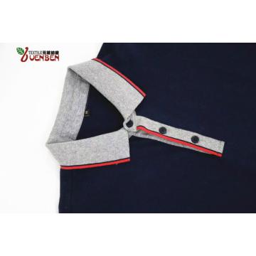 Kontrast Ribanalı Erkek Polo Solid PK