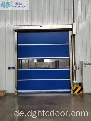 Industrielle automatische Hochgeschwindigkeits -PVC -Rollverschluss Türen