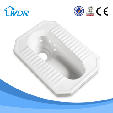Bath ware ceramic sanitary quality squatting wc pan