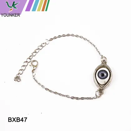 Love charm handmade leather bracelet, heart charm handmade leather bracelet,newest handmade fashion leather bracelet