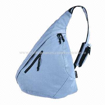 Canvas Sling Backpack with Middle Zippered Compartment, Sized 44x24.5x36cm