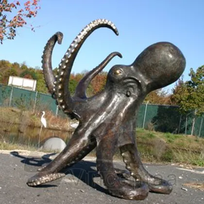 Bronze Sculpture for octopus