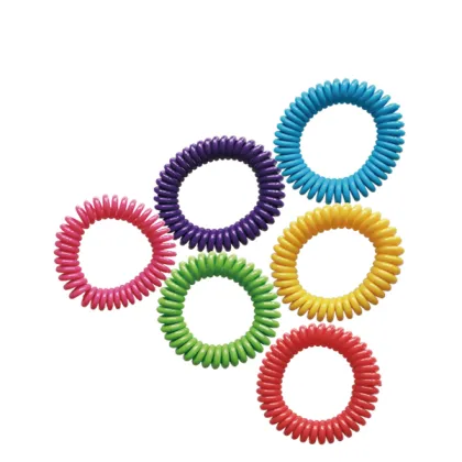 Adjustable mosquito killing bracelet